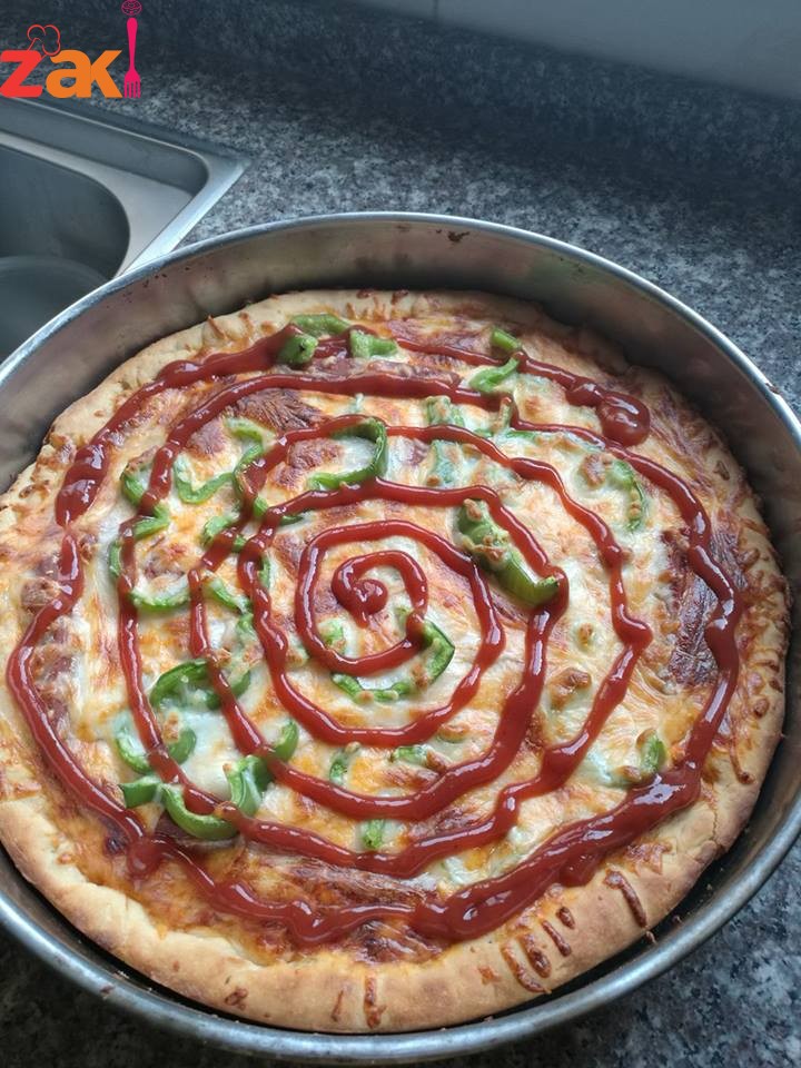 طريقة عمل البيتزا على طريقتي طعم ولا في الاحلام 