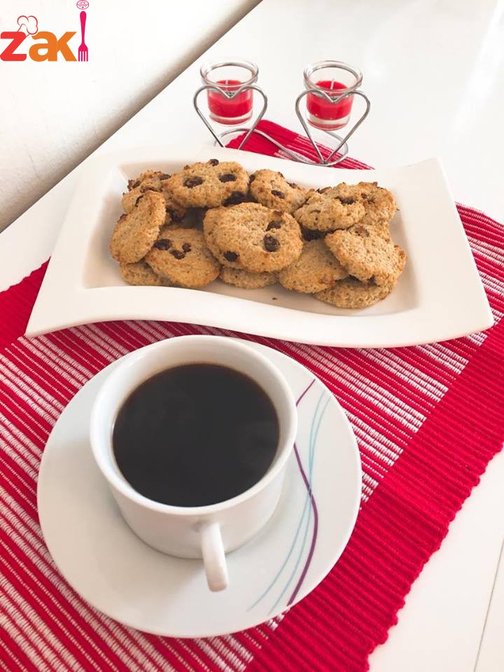 كوكيز الموز والشوفان بدون سكر كتير صحي و زاكي