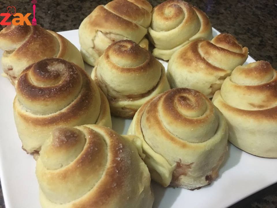 لفائف المربى من الحلويات الزنجباريه طعم و شكل ازكى من بعض