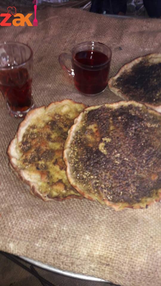 طريقة عمل مناقيش بزعتر ولا اروووع 