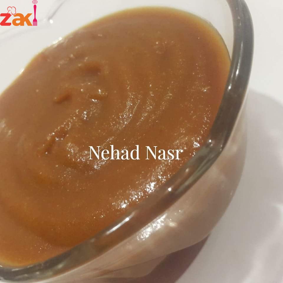 صوص التوفي أو الكراميل لتزيين كافة أنواع الكيكات والحلويات