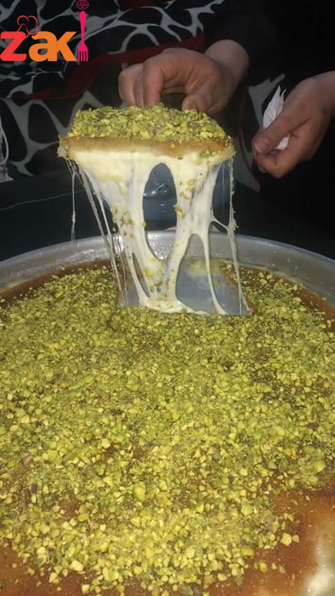 أبسط طريقة لعمل الكنافة النابلسية على أصولها وبدون فرن