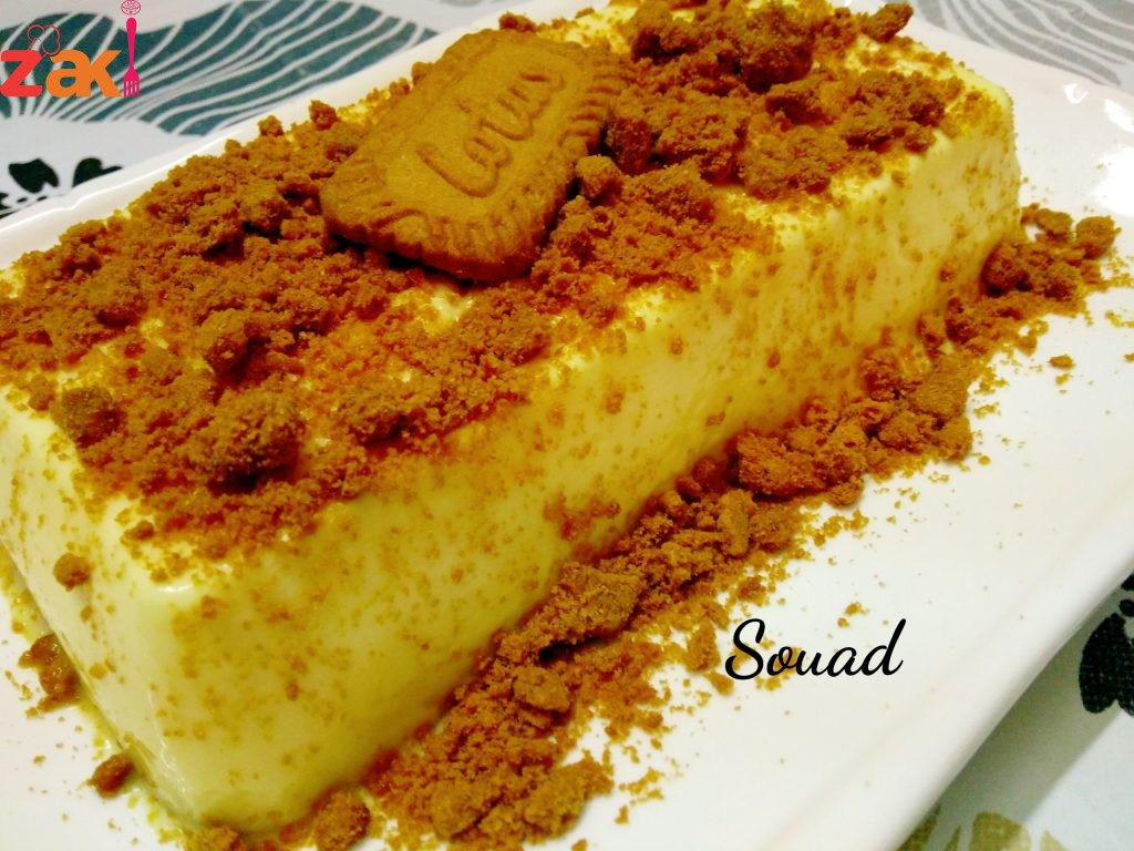 كاسترد باللوتس من أطيب الحلويات الباردة  