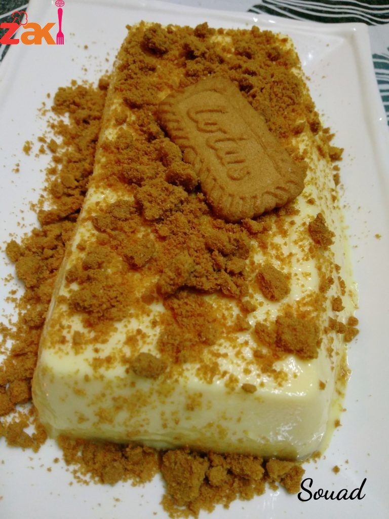 كاسترد باللوتس من أطيب الحلويات الباردة 