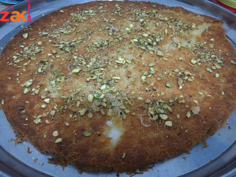 كنافه خشنة بالجبنه..بتعــــــــــقد
