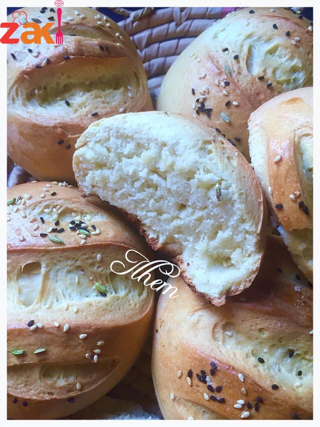 زاكي يعمي وكثير وبيشهي خبزات السيدة الهام