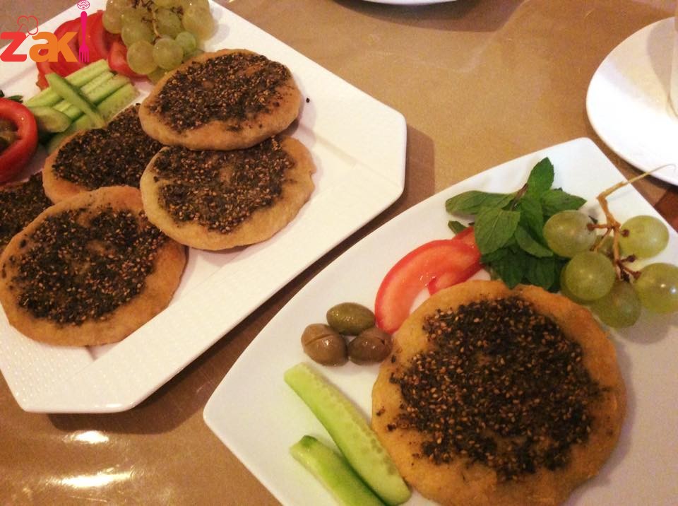 مناقيش الزعتر زاااااااااكي كثيييير