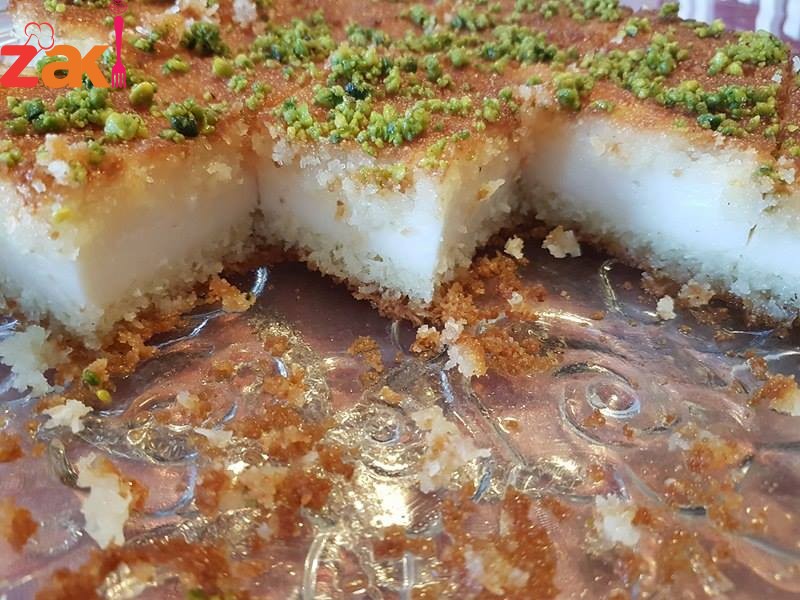 بسبوسة بالقشطة ياترى هلاقي حدا تعجبه؟