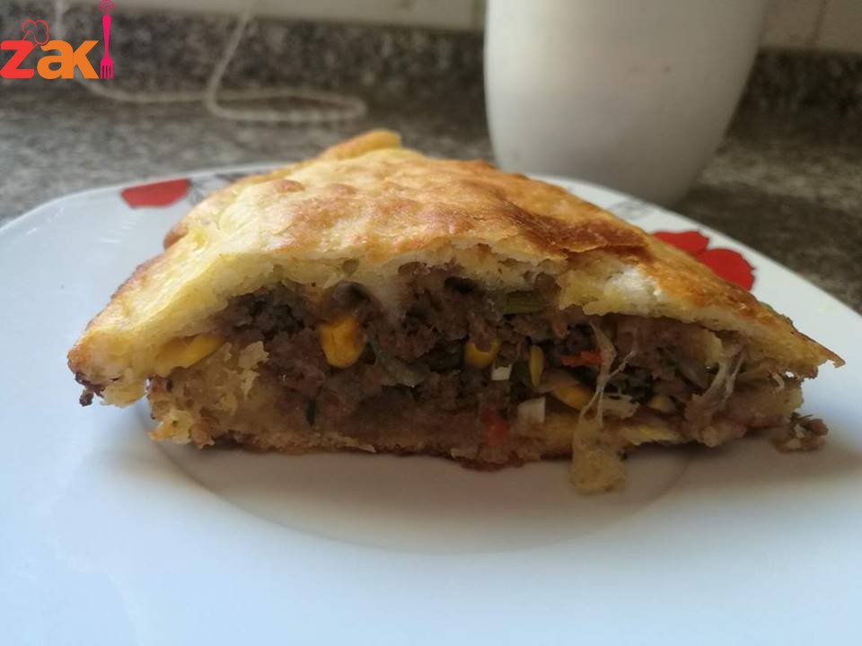 الفطيرة التركية ياااااااااناس هذه الأكلة فخمة لازم تجربوها