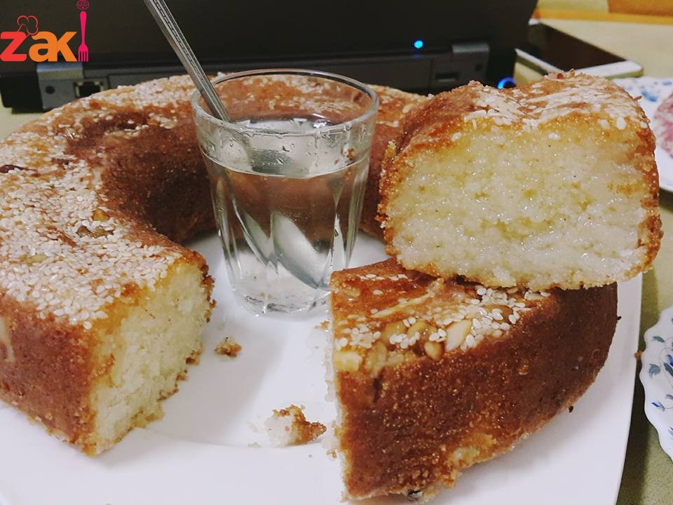 هريسة بدووون بيض بشكل جديد احفظ الطريقة فوراً