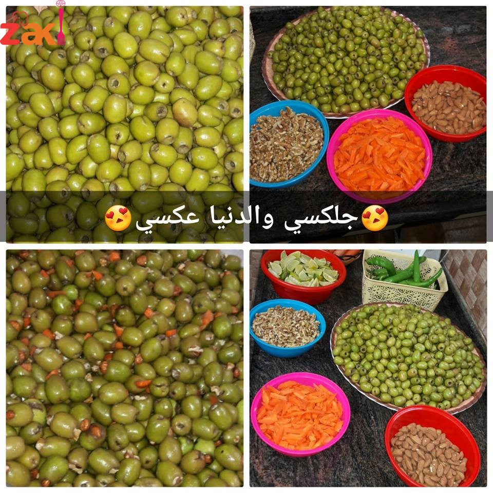 من أرض فلسطين وزيتونها المبارك بقدملك أسهل وأنجح وصفة لكبس الزيتون المحشي لعدة سنوات