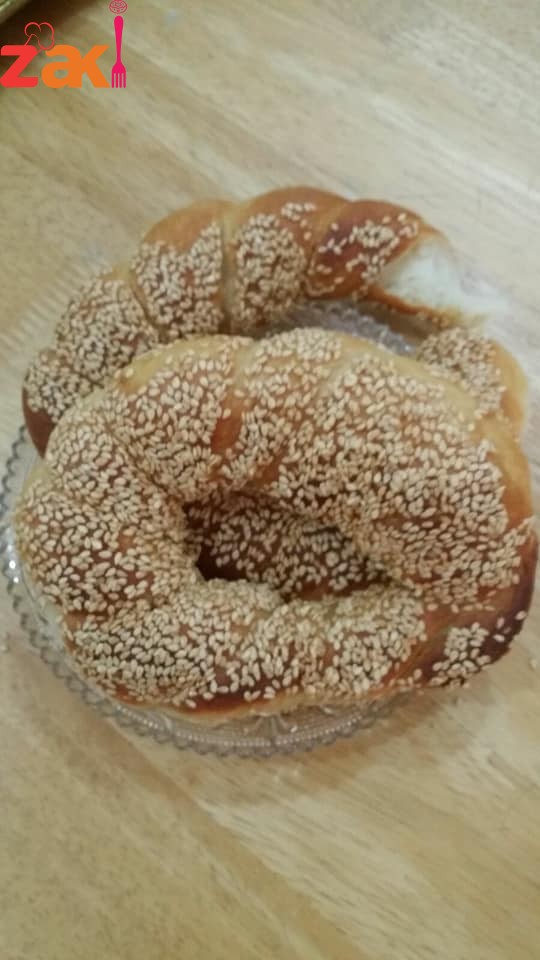طريقة عمل خبز السميت التركي بأنجح طريقة على الاطلاق ومن أول مرة