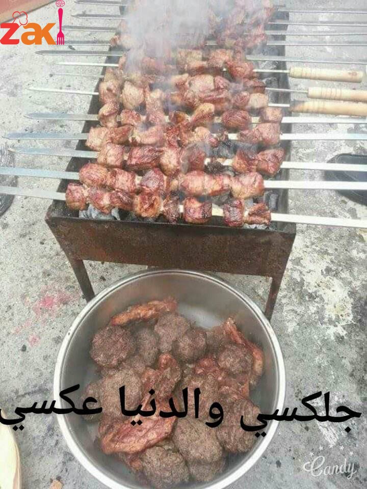 مرحبا آحبتي هون رح أحكيلكن سر المشاوي وطعمها الخيااااااااالي 