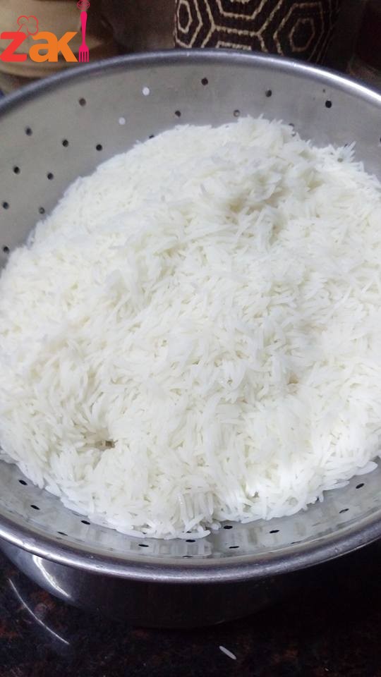 أسهل طريقة أرز البرياني