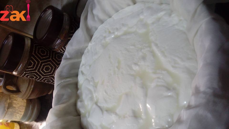 طريقة عمل جبنة بيضاء