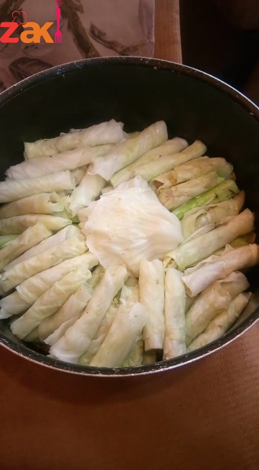 طريقة عمل الملفوف بالطريقة السورية