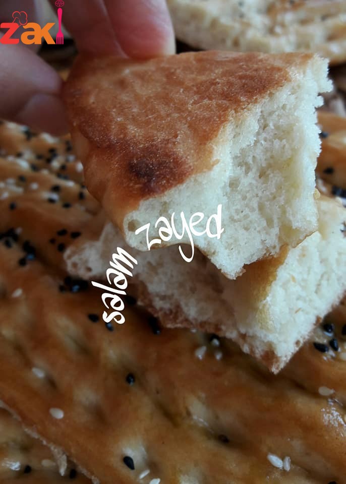 طريقة عمل الخبز الايراني 