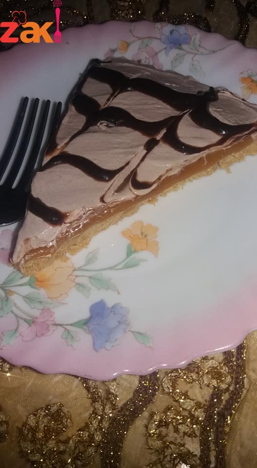 طريقة عمل تشيز كيك بالكراميل والتوفى(1)