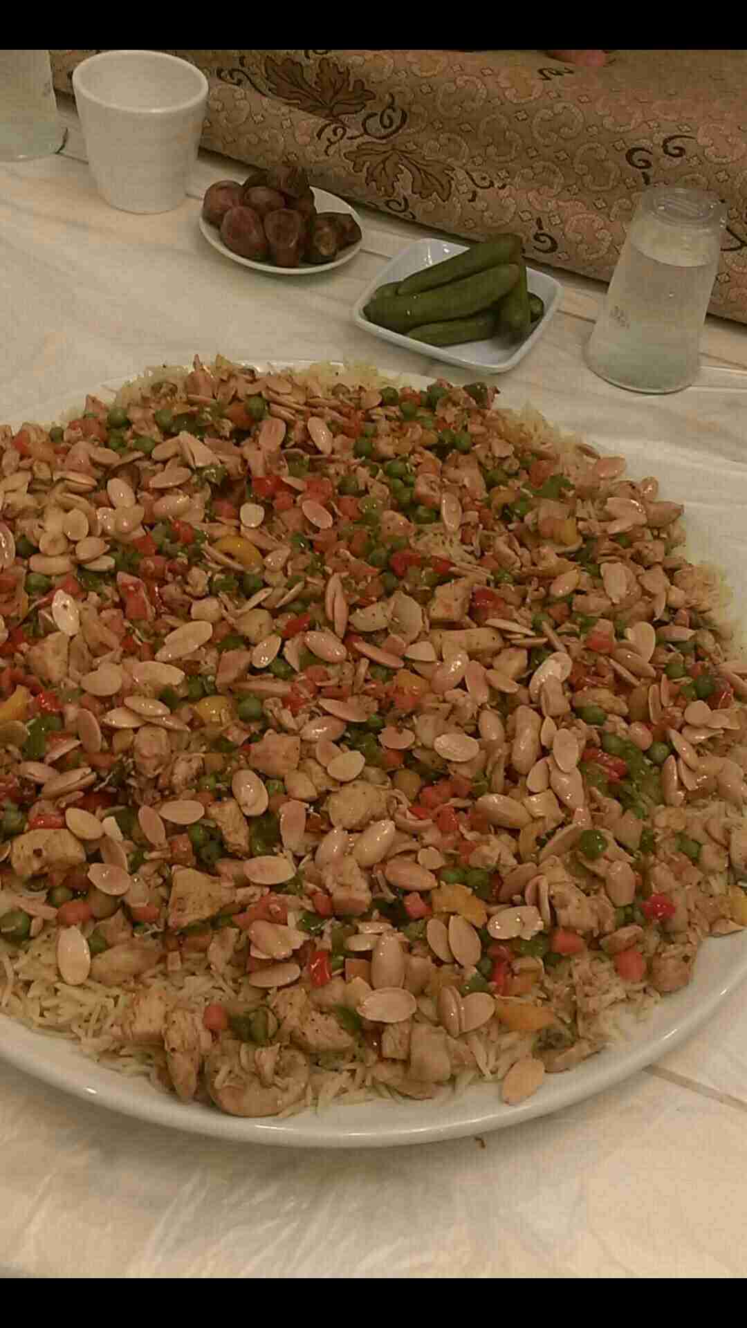 الرز المكسيكي بالدجاج لمسابقه ملكة اطباق الدجاج