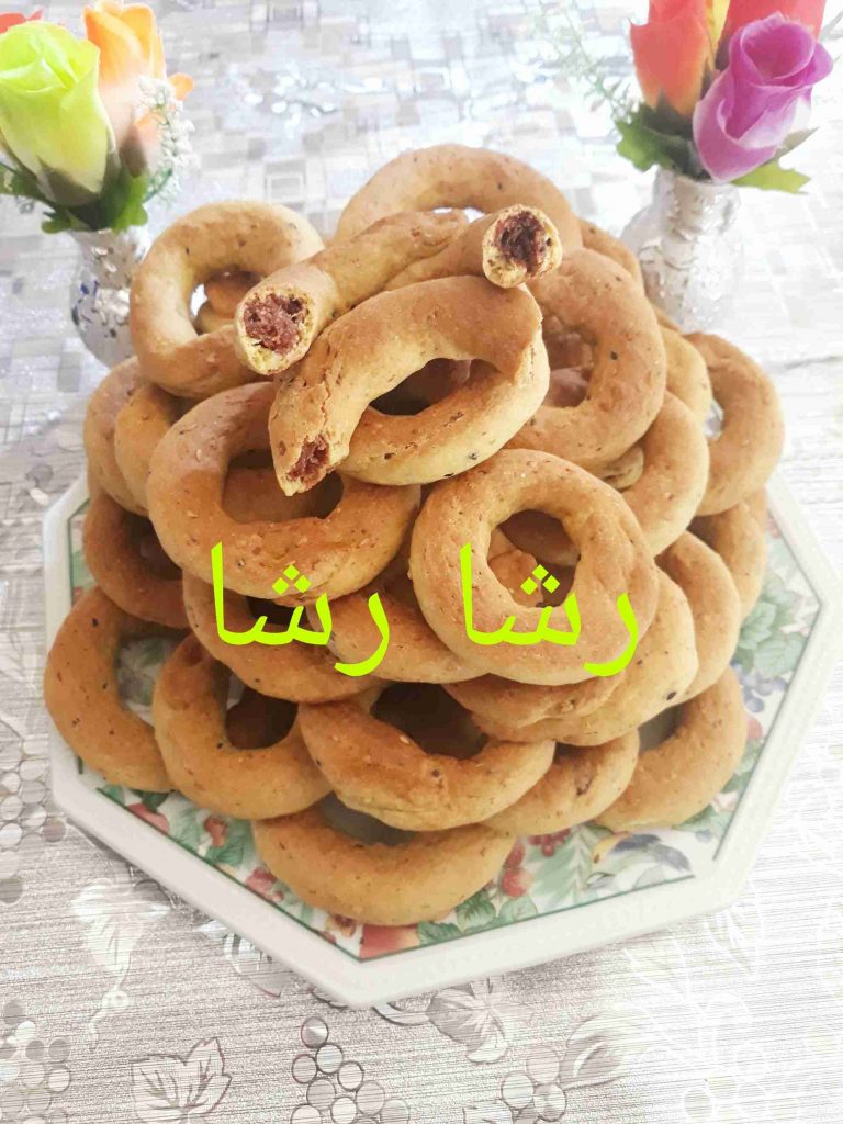 كعك العيد بطحين او كعك الاساور 