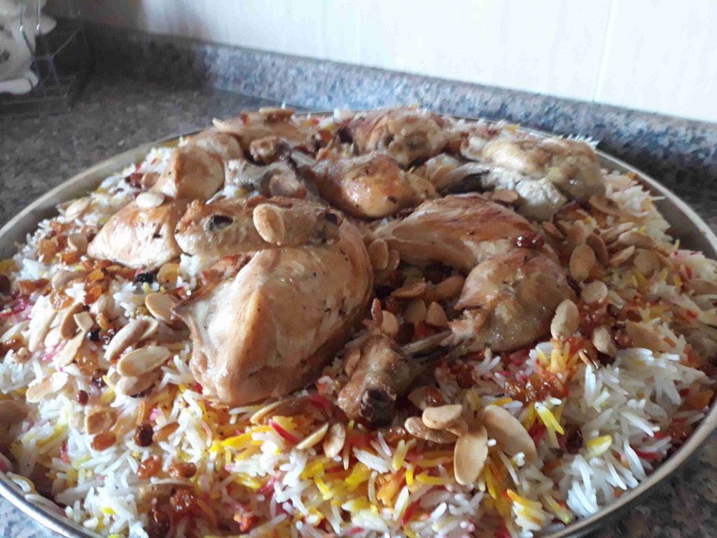 طريقة عمل المندي(ملكة الأرز )