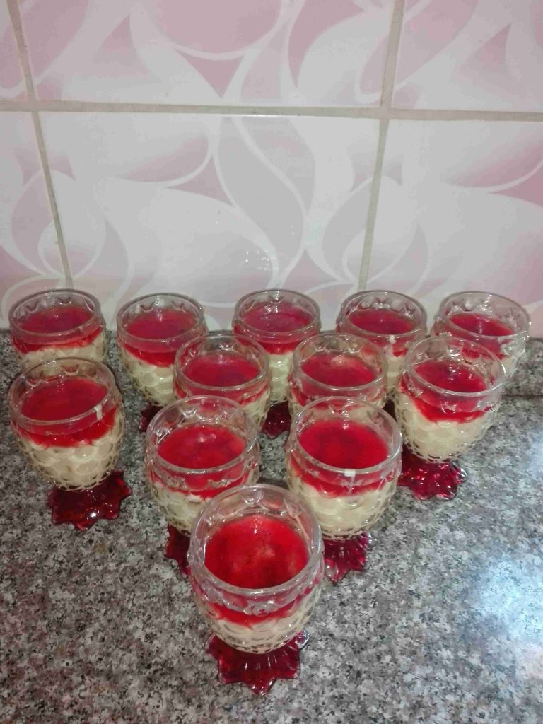 كاسات الكستر بالجلي 