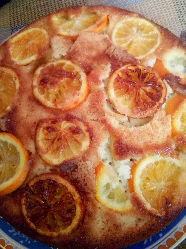 كيكة البرتقال المنعشة