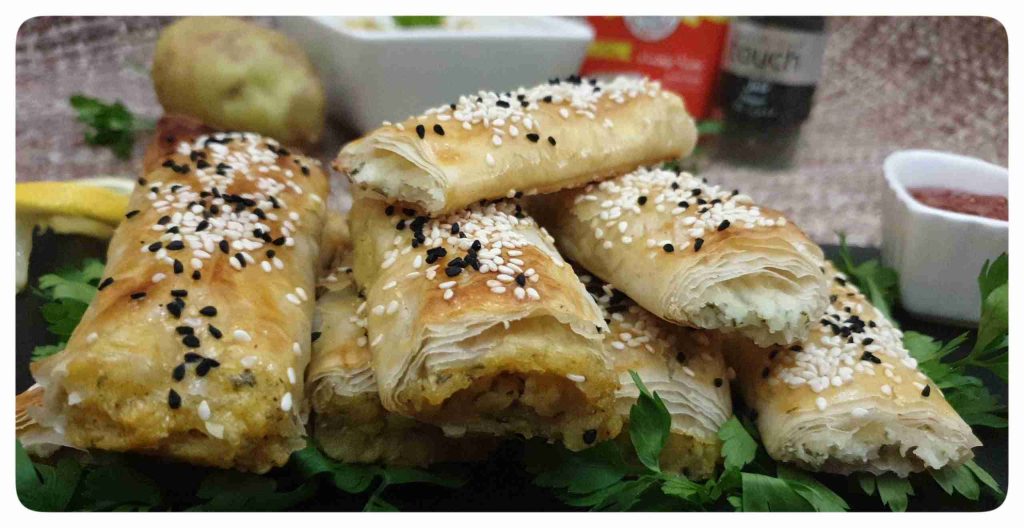 بورك البطاطا والجبنه المقرمشه واللذيييذه سلسلة وصفات رمضان٣