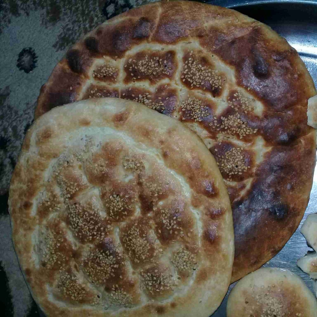 الخبز التركي ل الشيف المبدعه نور احمد 