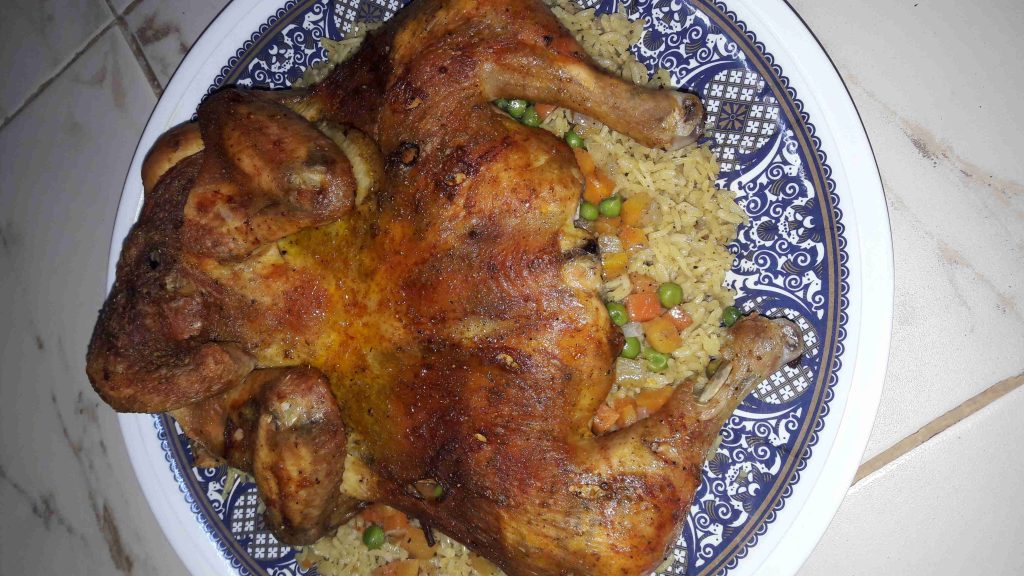 #ملكة_رمضان طريقة الدجاج بالفرن