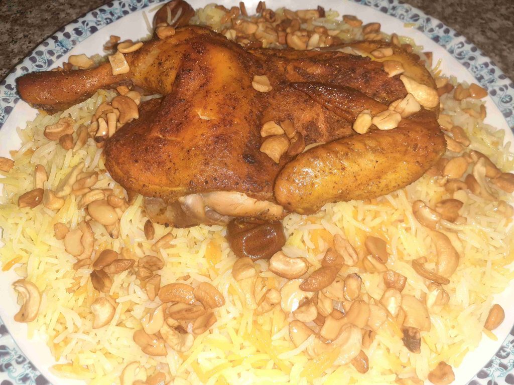 المندي بالفرن 😋😋