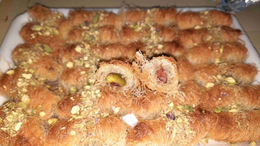 الكنافة الاصابع ملكة رمضان