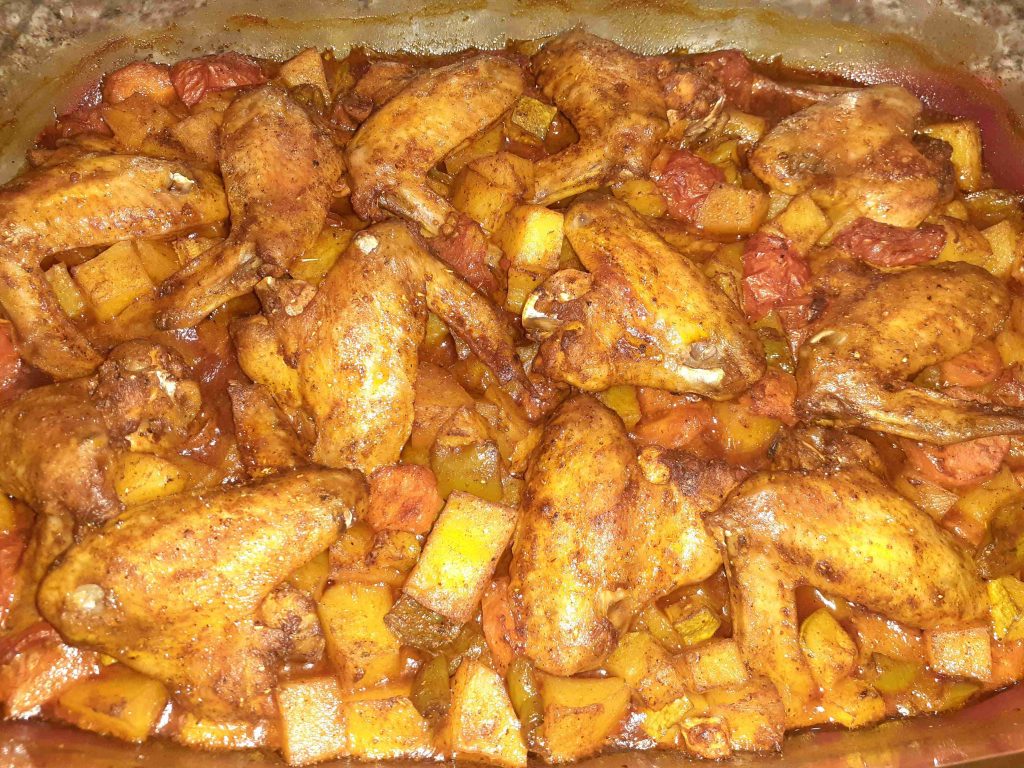 صينية أجنجة بالخضار ملكة رمضان 😋