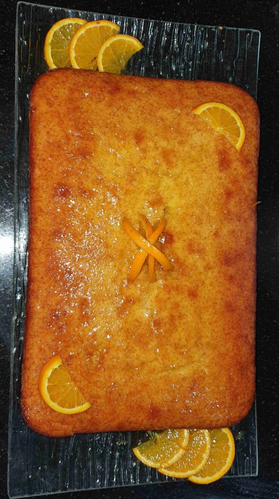 كيكة البرتقال