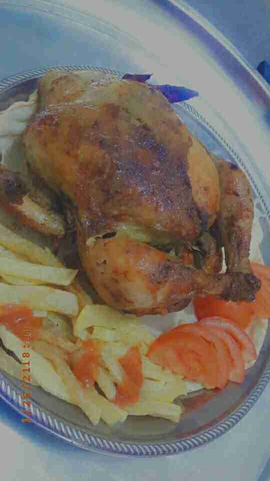 دجاج مشوي بالفرن اطيب من المطاعم على الطريقة السورية ملكة الطبخ