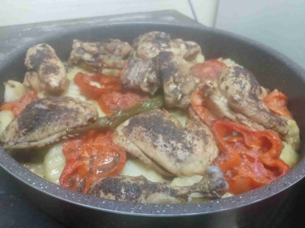 صينية دجاج ع طريقتي