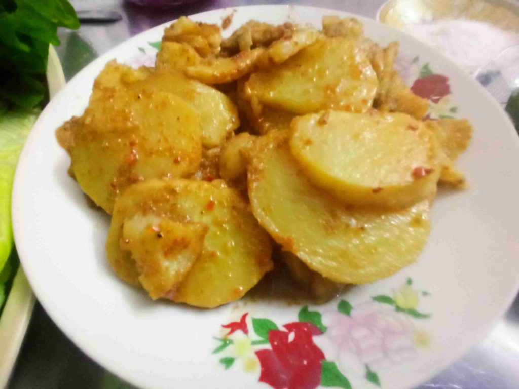 مكمورة البطاطا بالثوم والكزبرة ملكة رمضان